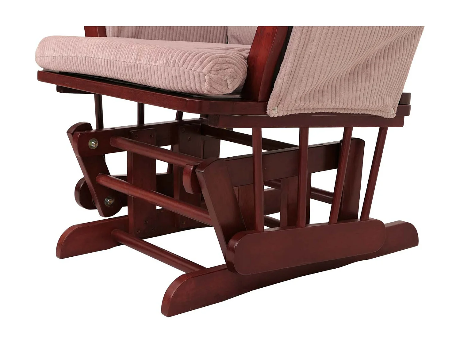 Fauteuil de relaxation MCW-C76,  rose Bâti foncé