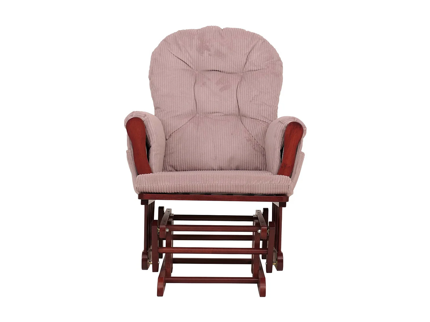 Fauteuil de relaxation MCW-C76,  rose Bâti foncé
