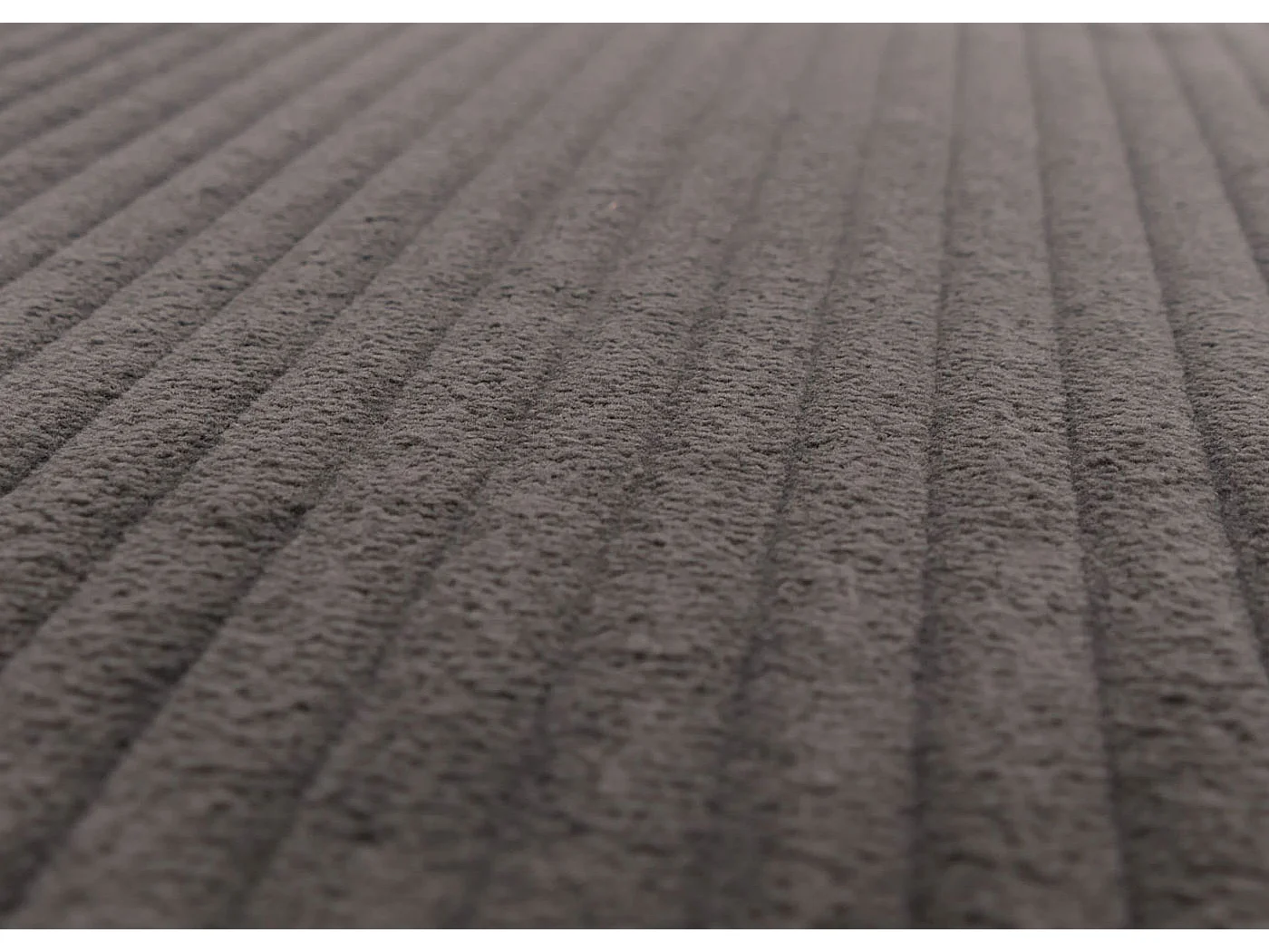 Fauteuil de relaxation MCW-C76,  gris foncé Bâti blanc