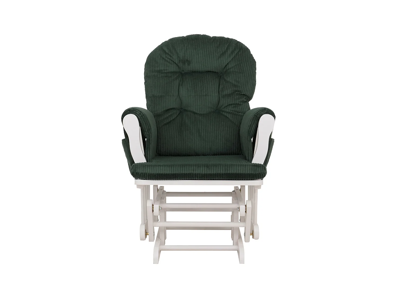 Fauteuil de relaxation MCW-C76,  vert Bâti blanc