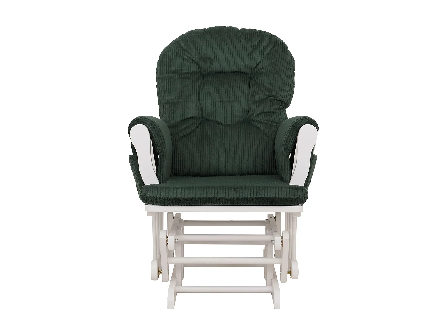 Fauteuil de relaxation MCW-C76,  vert Bâti blanc