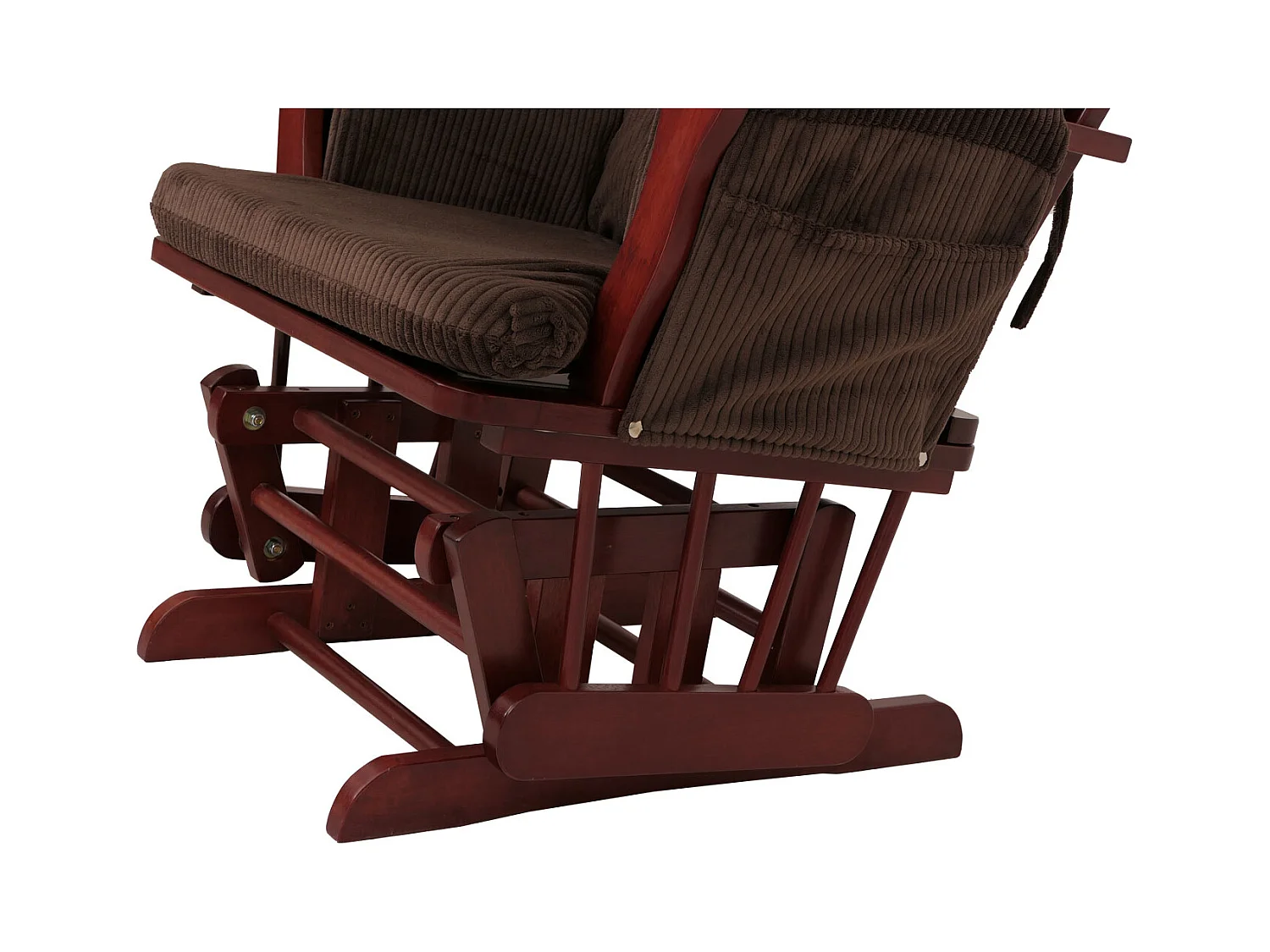 Fauteuil de relaxation MCW-C76,  brun Bâti foncé