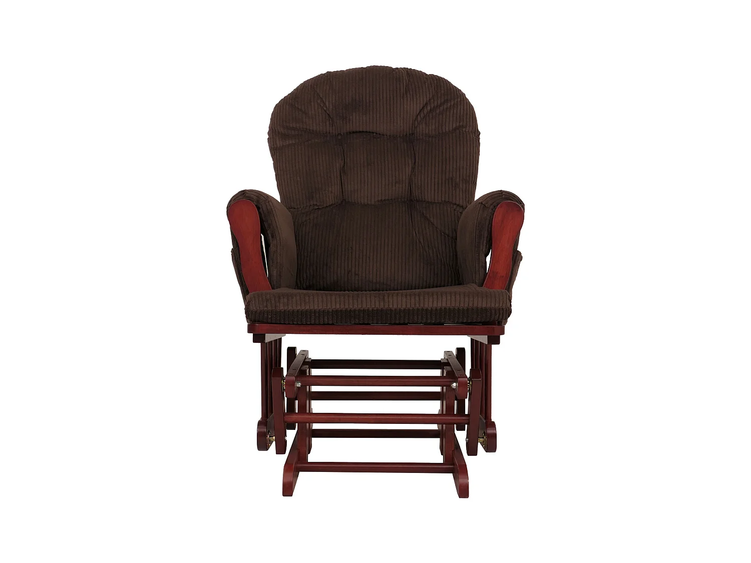 Fauteuil de relaxation MCW-C76,  brun Bâti foncé