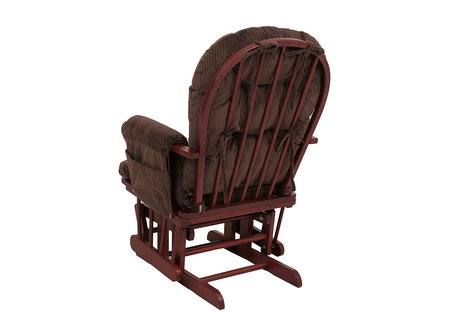 Fauteuil de relaxation MCW-C76,  brun Bâti foncé