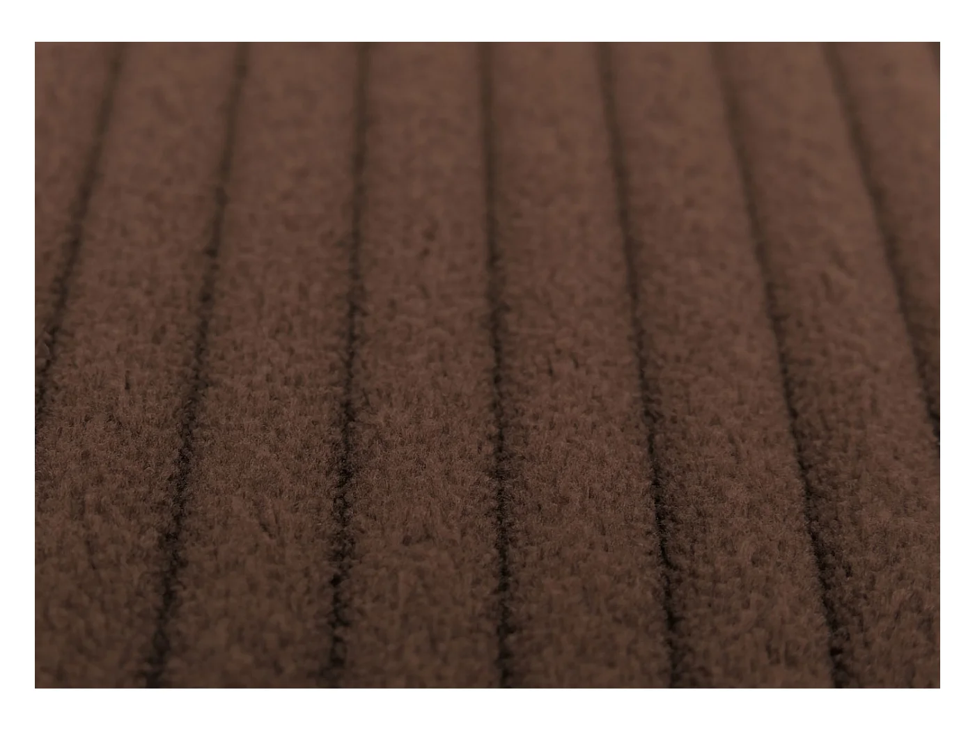 Fauteuil de relaxation MCW-C76,  marron Bâti blanc