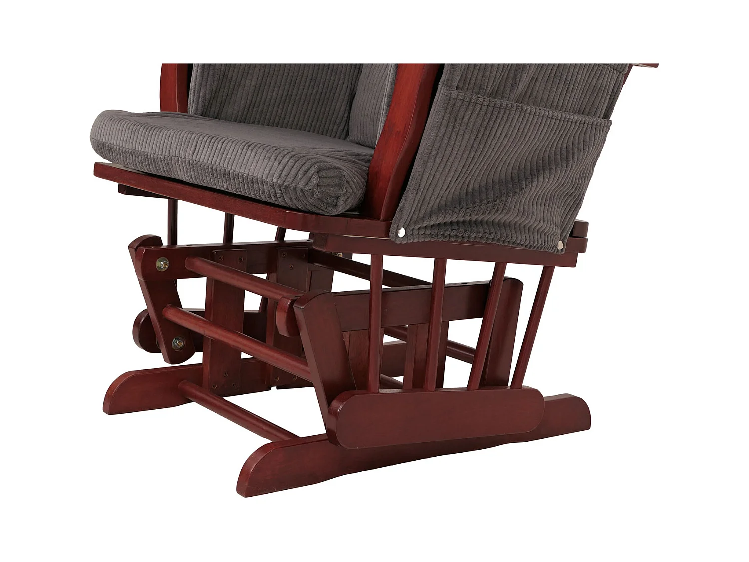 Fauteuil de relaxation MCW-C76,  gris foncé Bâti foncé