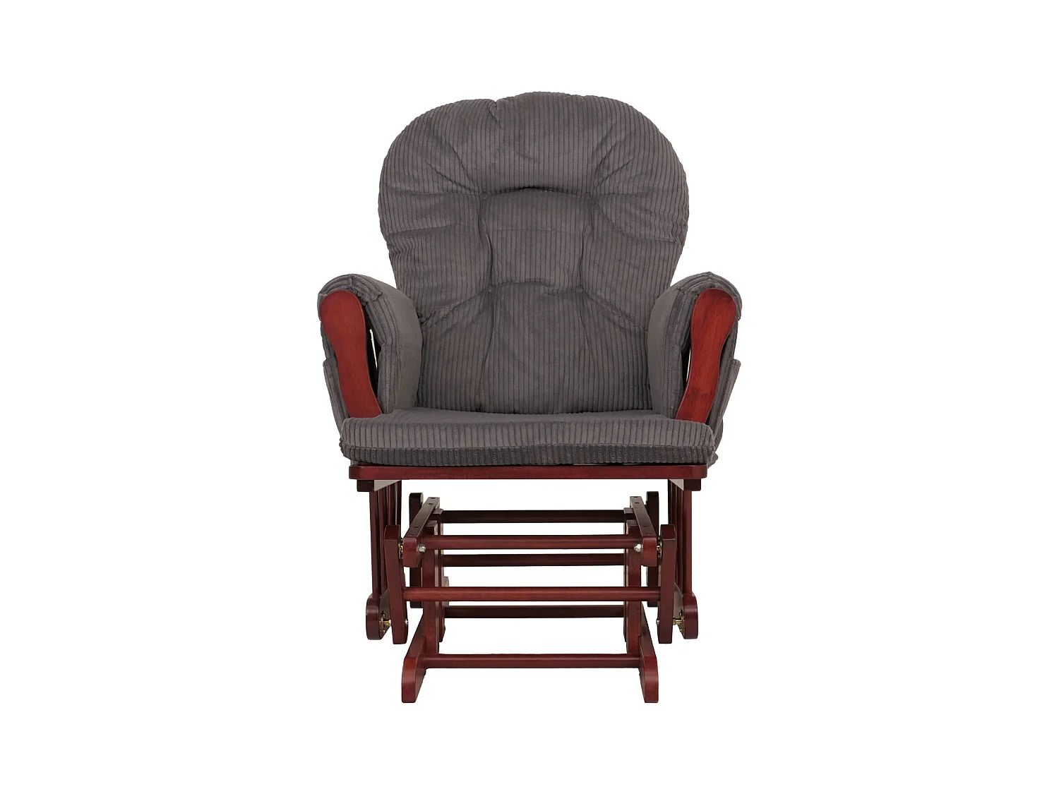 Fauteuil de relaxation MCW-C76,  gris foncé Bâti foncé
