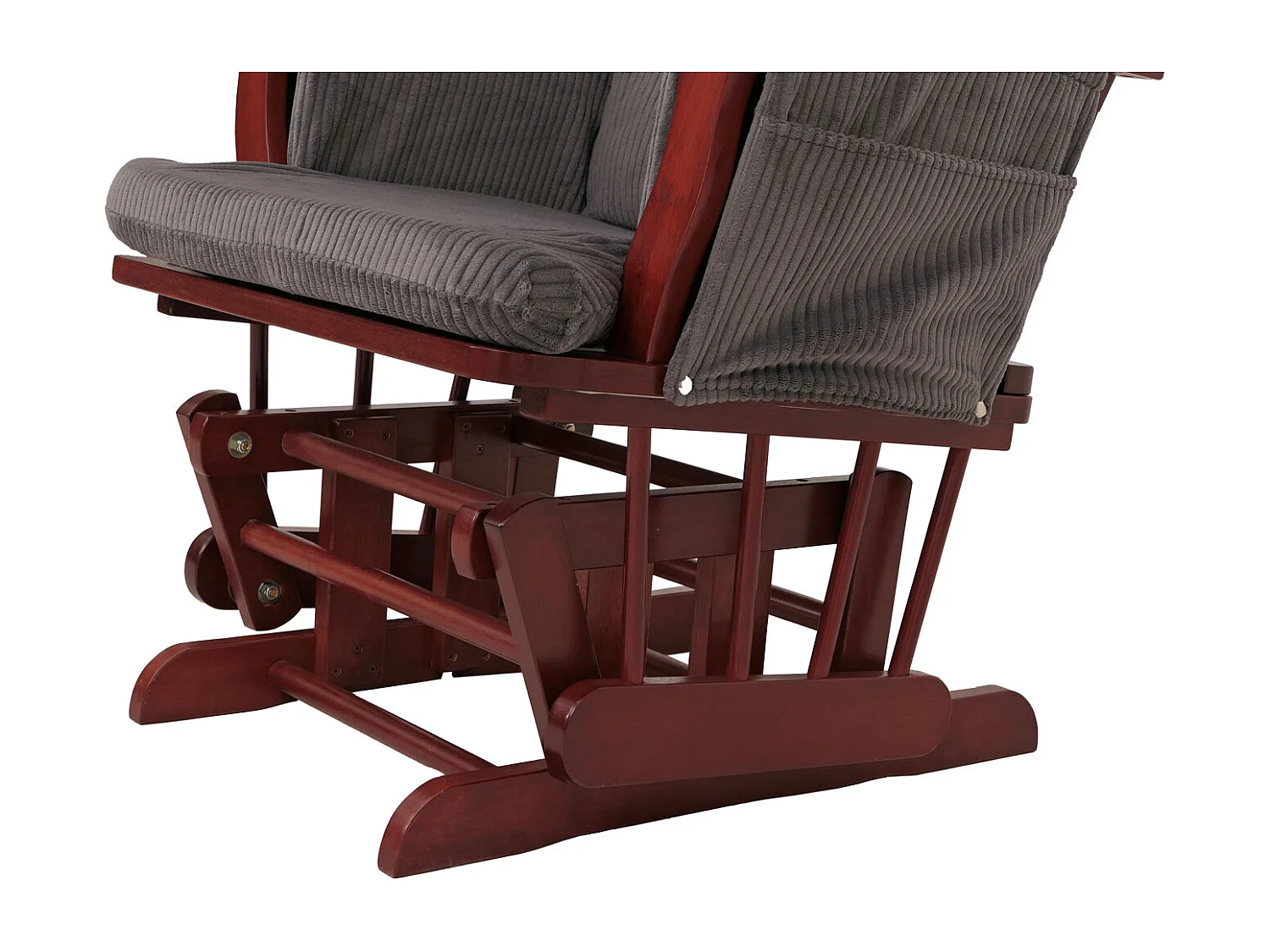 Fauteuil de relaxation MCW-C76,  gris foncé Bâti foncé