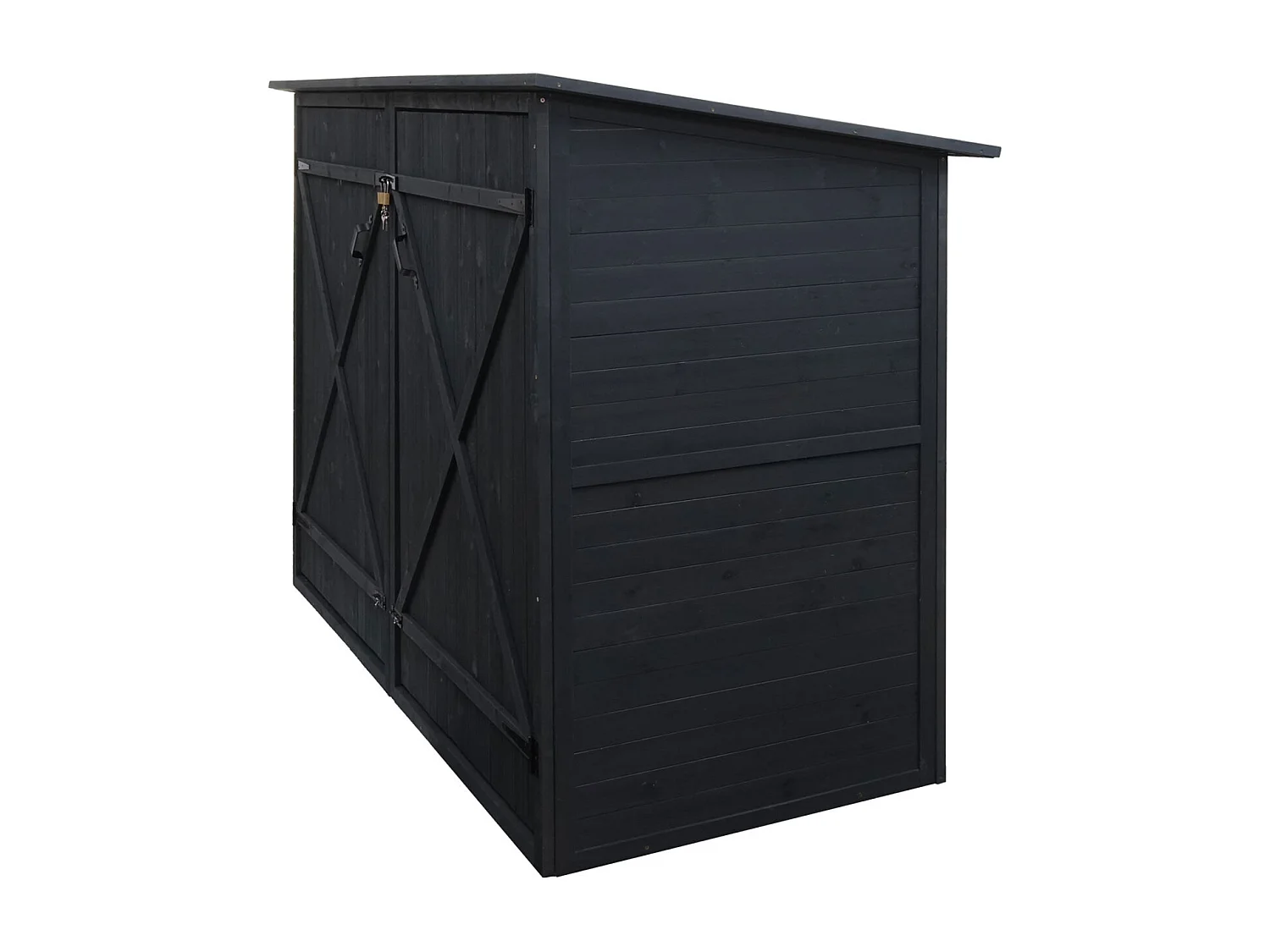 1er-Fahrradgarage MCW-H60, Anthrazit