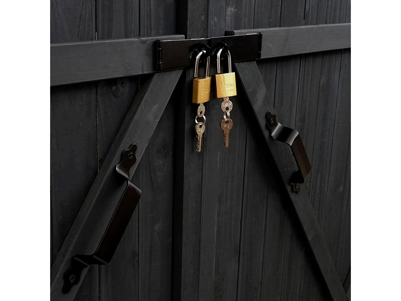 1er-Fahrradgarage MCW-H60, Anthrazit