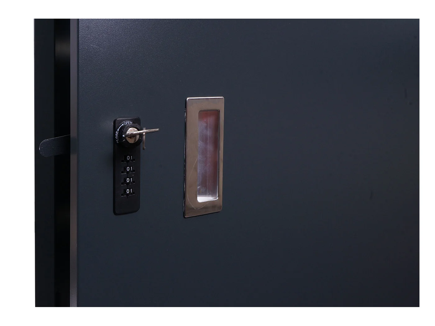 Garage armadio per 2 biciclette con serratura e fioriera MCW-L56b ferro acciaio zincato 125x113x208cm antracite