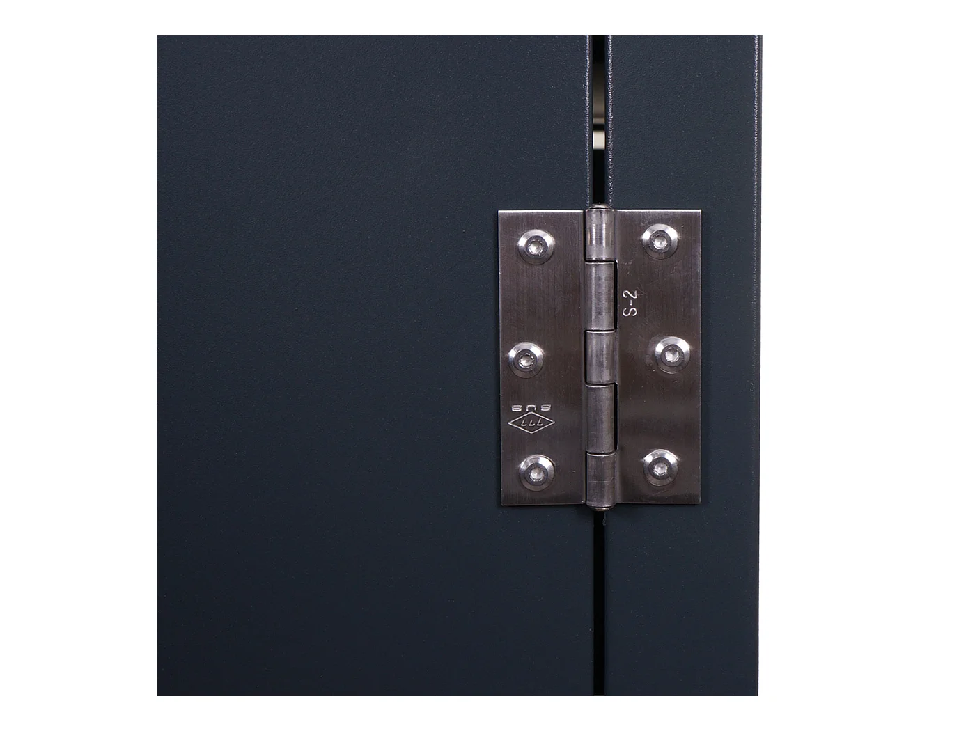 Garage armadio per 2 biciclette con serratura e fioriera MCW-L56b ferro acciaio zincato 125x113x208cm antracite