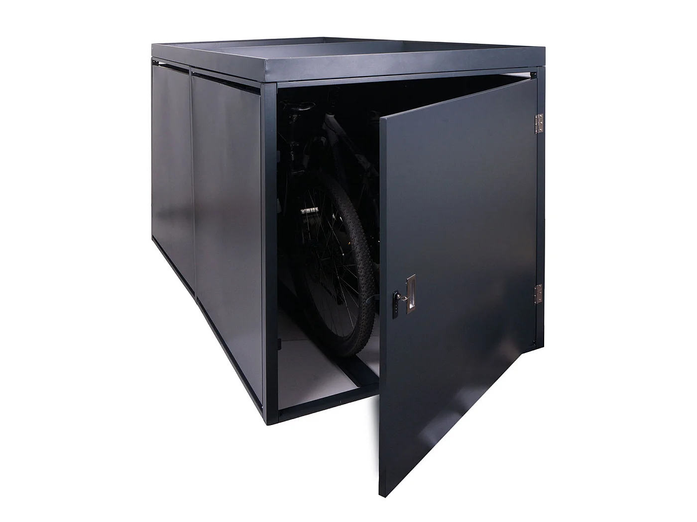 Fietsenstalling voor 2 fietsen MCW-L56b,  antraciet