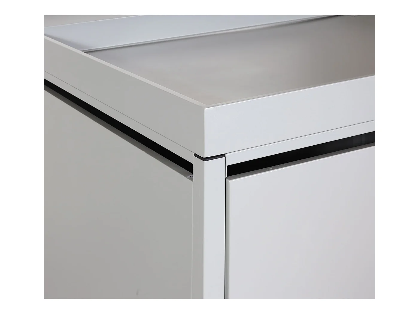 Garaż na 2 rowery Sadzarka MCW-L56b,  jasnoszary