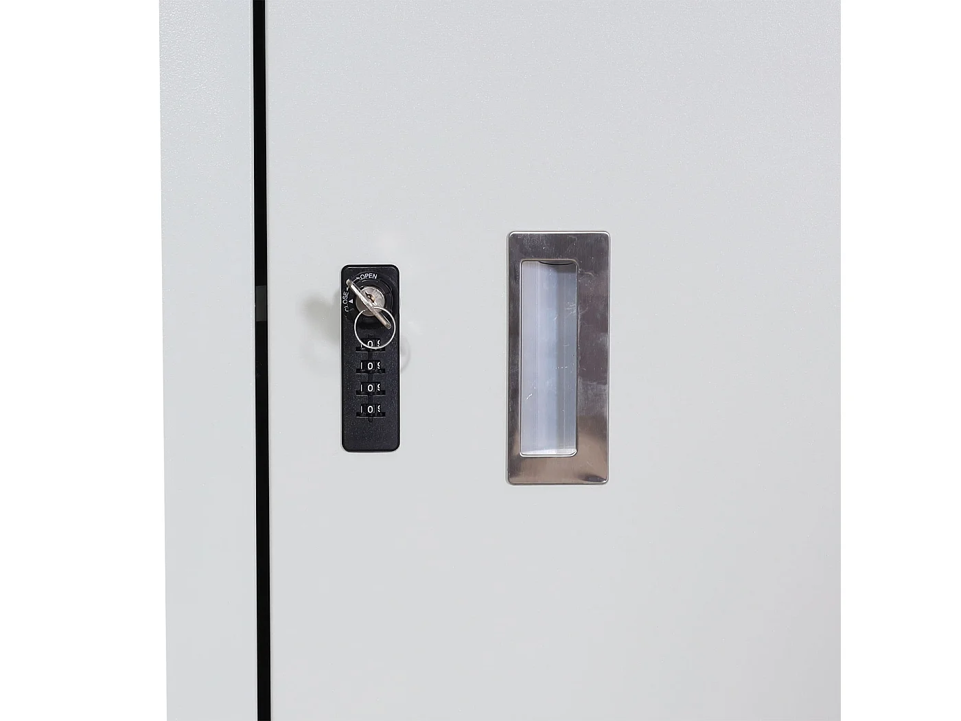 2er-Fahrradgarage Pflanzkasten MCW-L56b, Hellgrau