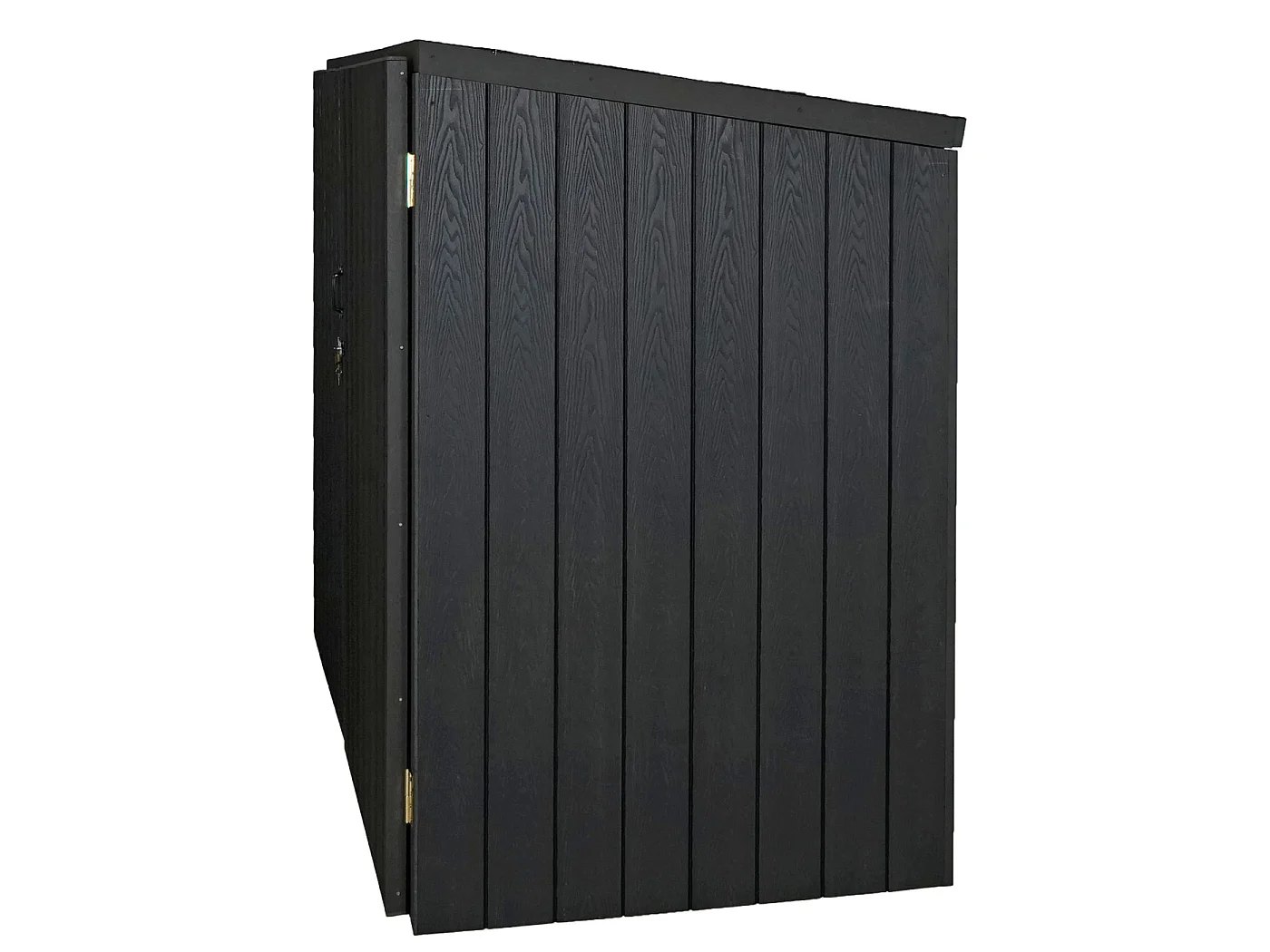 Garage armadio per biciclette serratura MCW-J29 acciaio ~ 2 bici 172x213x112cm antracite