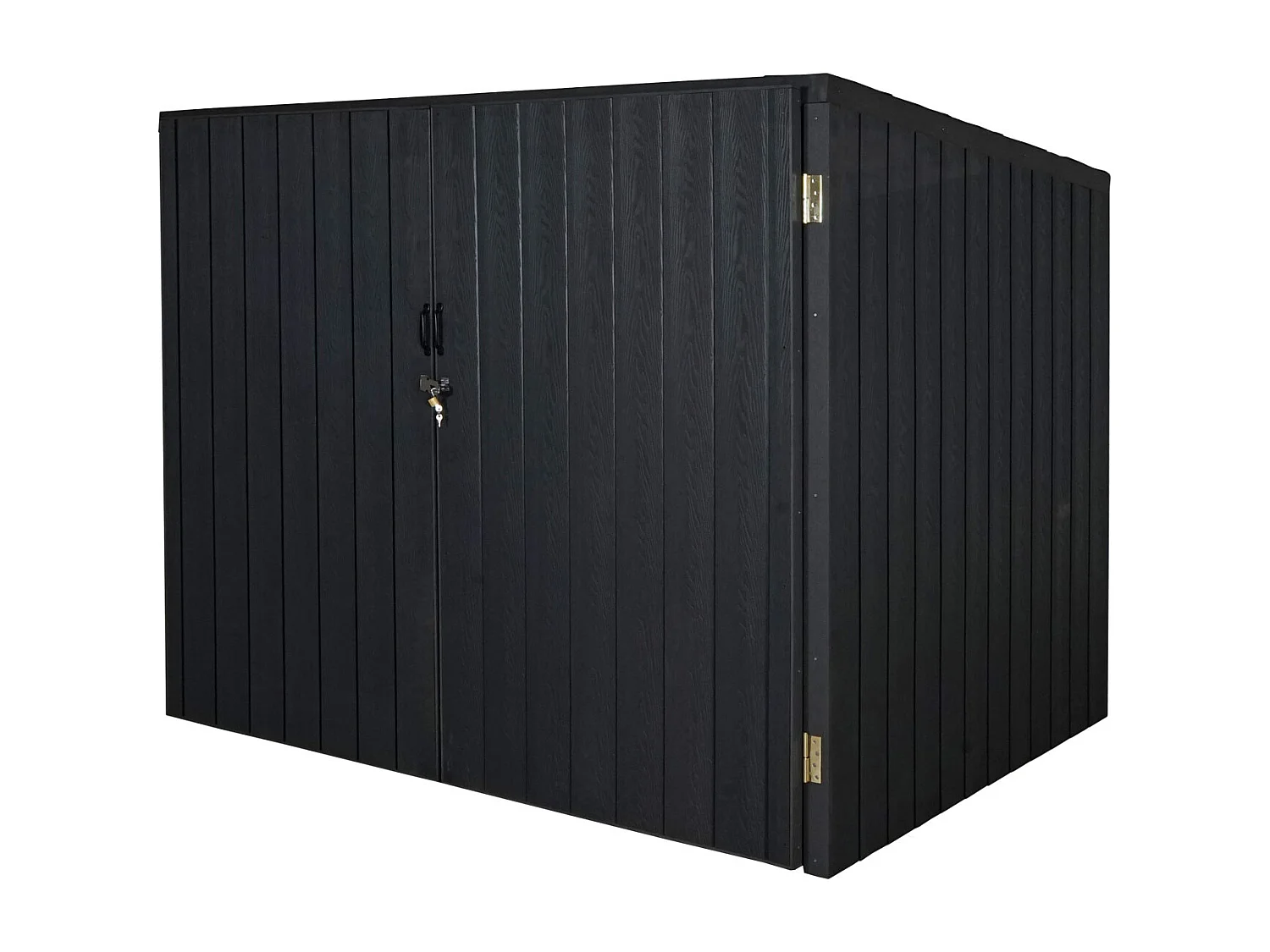 Fahrradgarage MCW-J29 (4er), 4 Räder 172x213x160cm anthrazit