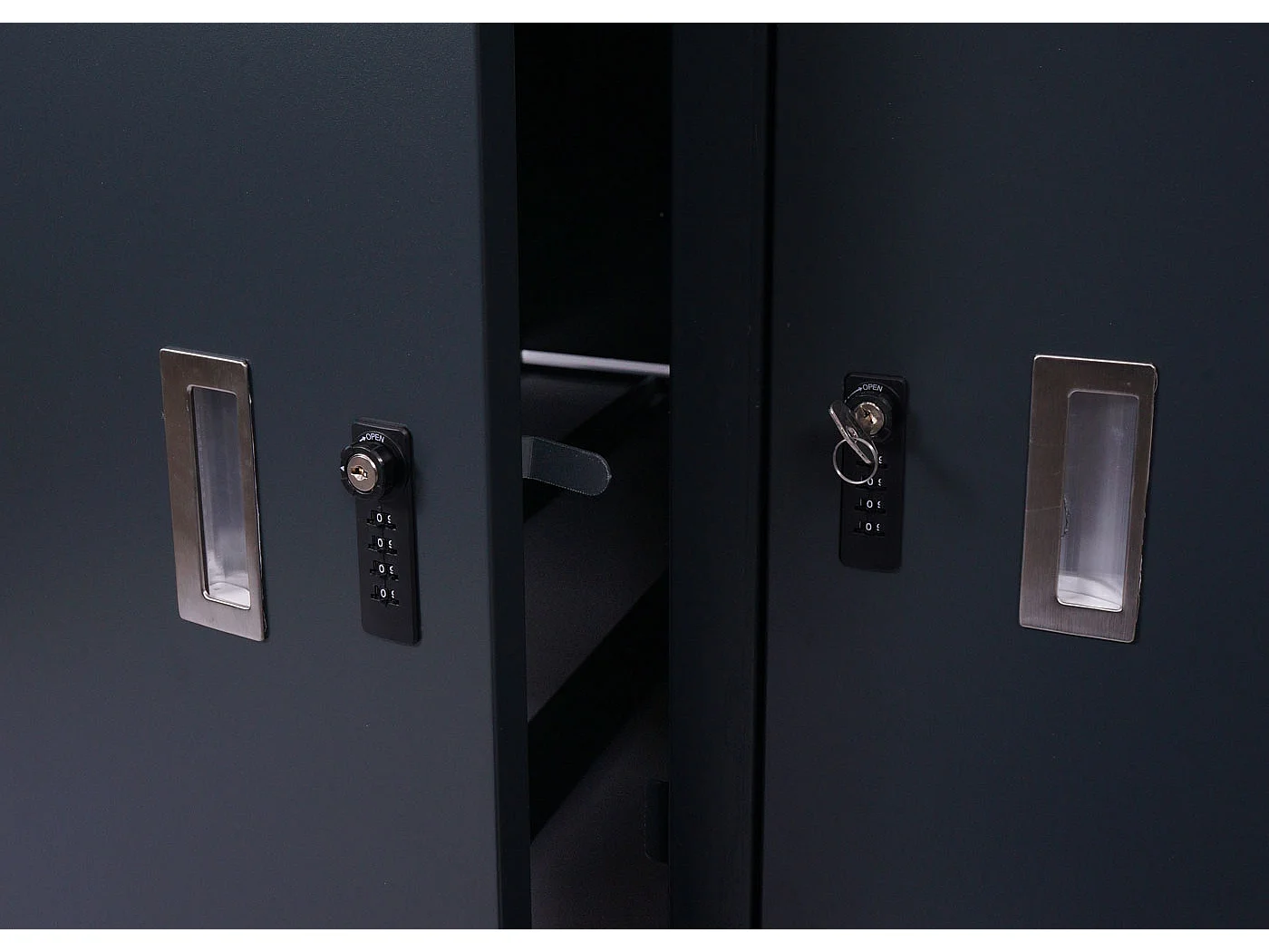 Garaż na 4 rowery Sadzarka MCW-L56b,  antracyt