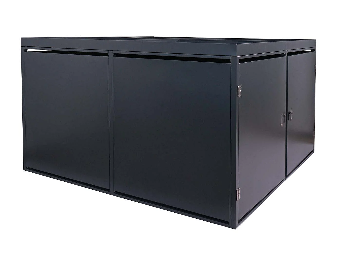 Fietsgarage voor 4 fietsen MCW-L56b,  antraciet