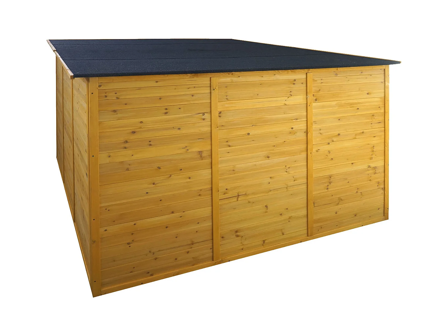 Garage voor 2 fietsen MCW-H60,  bruin