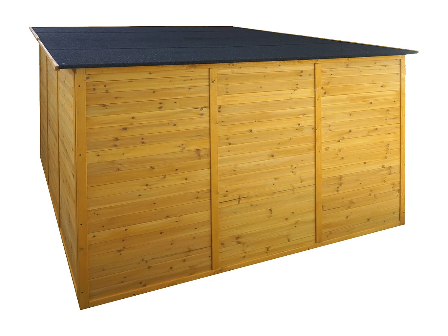 2er-Fahrradgarage MCW-H60, Braun