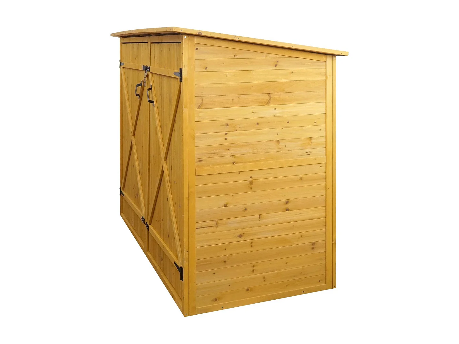 1er-Fahrradgarage MCW-H60, Braun