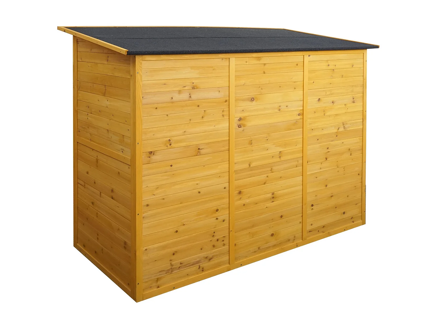 1er-Fahrradgarage MCW-H60, Braun