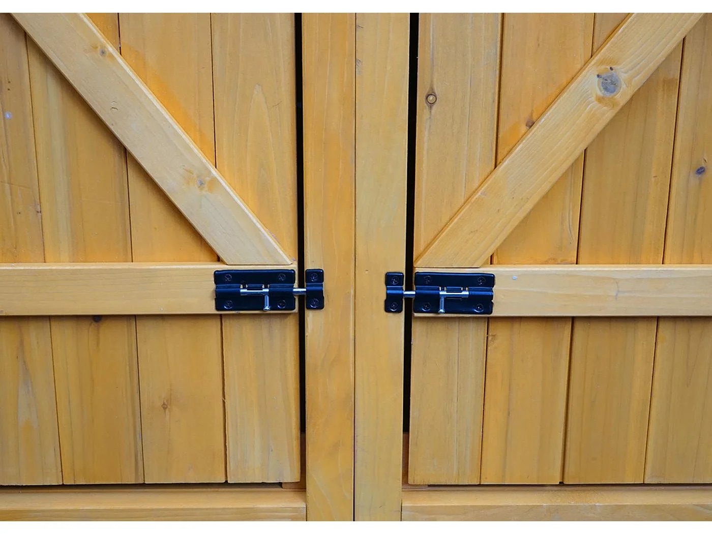 1er-Fahrradgarage MCW-H60, Braun