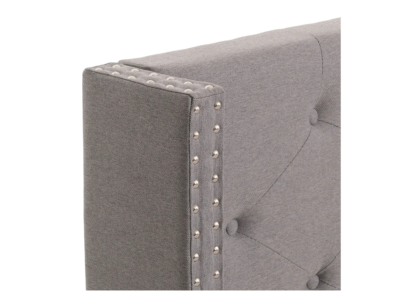 Polsterbett MCW-N59, Grau