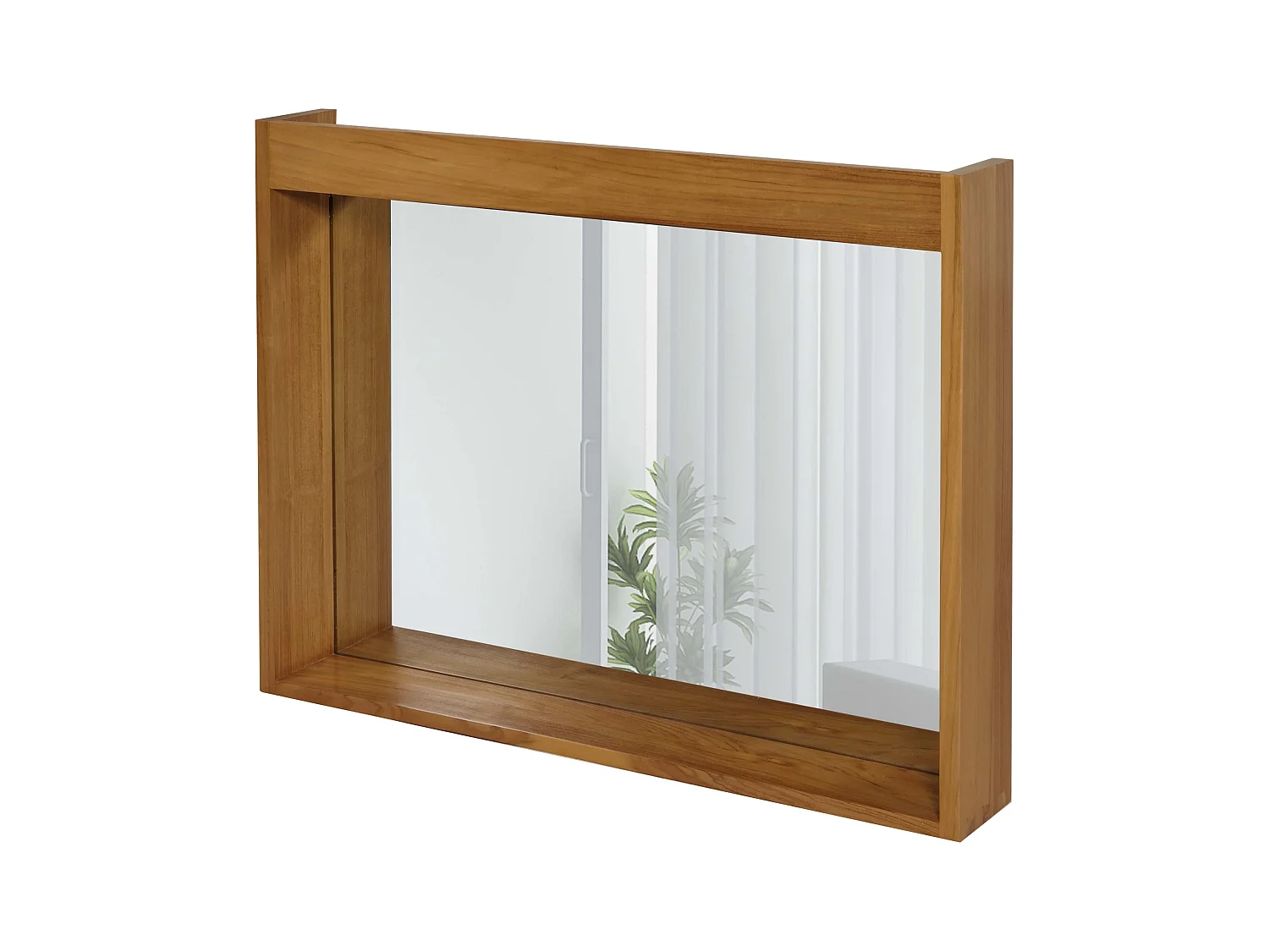 Teak-Wandspiegel MCW-M75