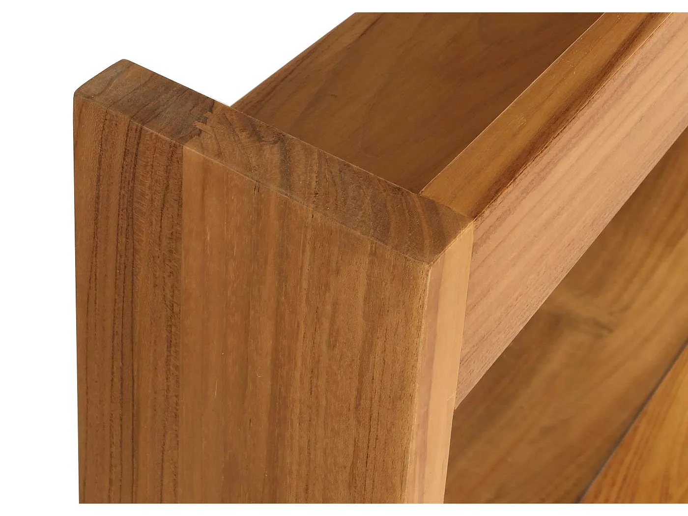 Espejo de pared de teca MCW-M75