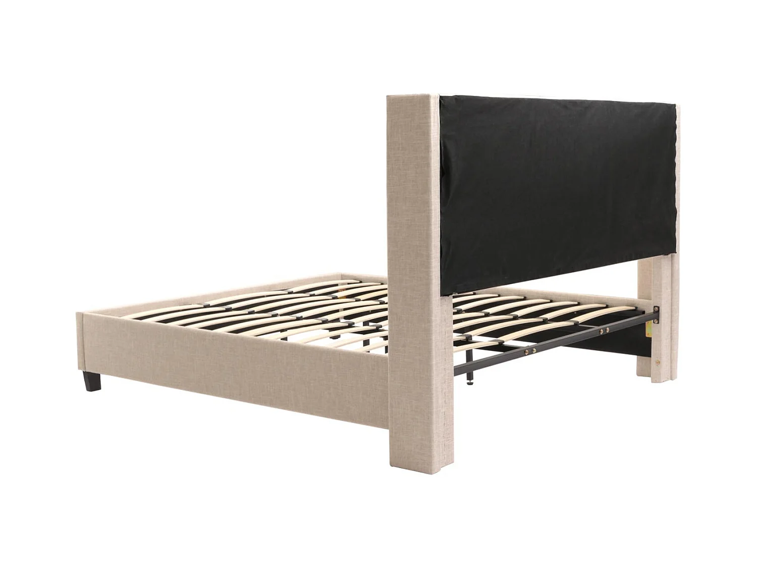 Polsterbett MCW-N59, Creme-beige