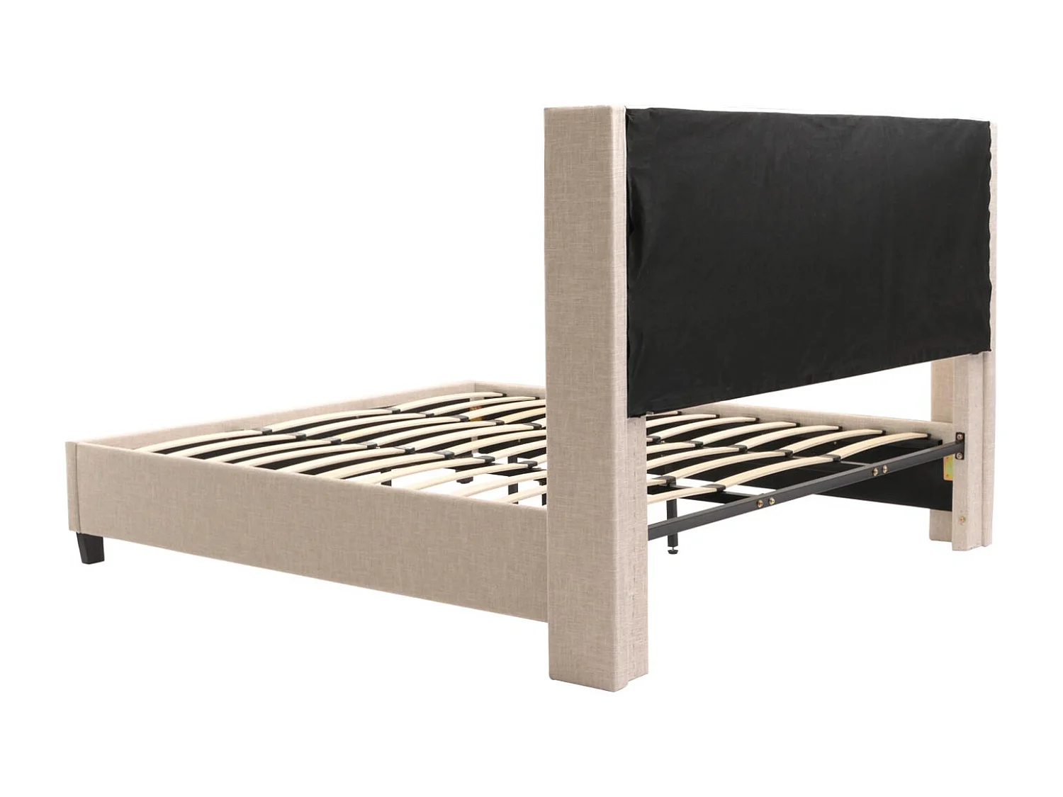 Polsterbett MCW-N59, Creme-beige