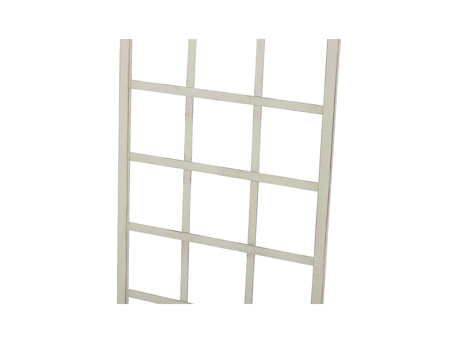 Set de 2 treillis métal crème 40 x 1 x 198 cm 10_0003849