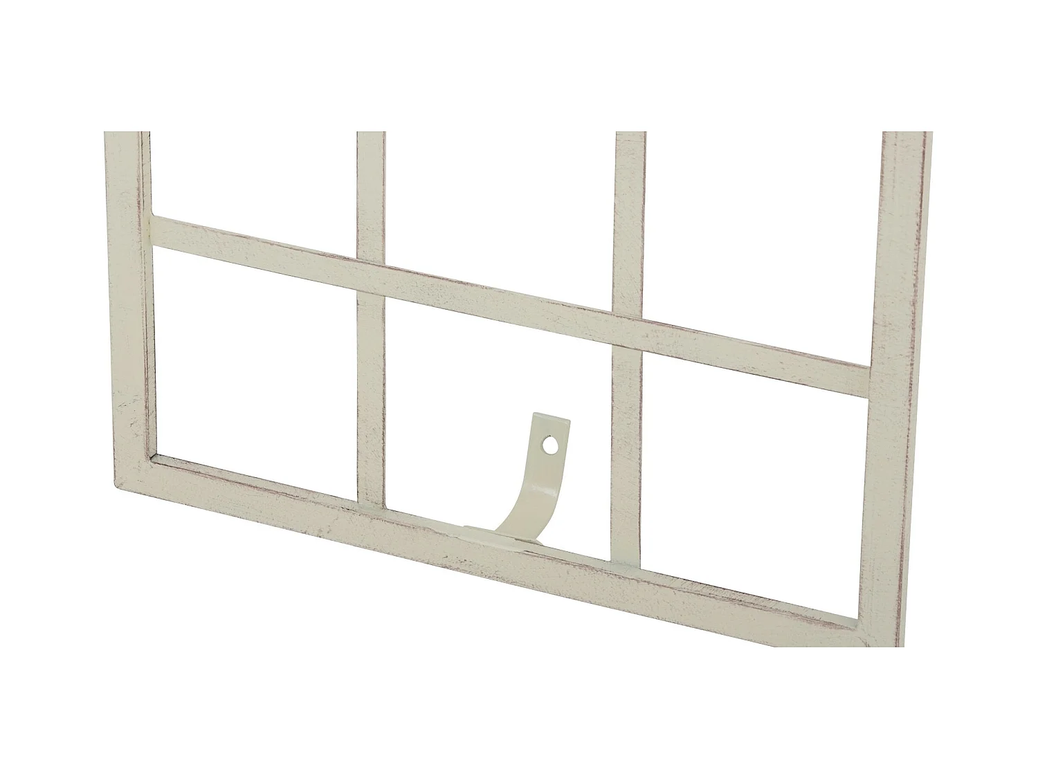 Set de 2 treillis métal crème 40 x 1 x 198 cm 10_0003849