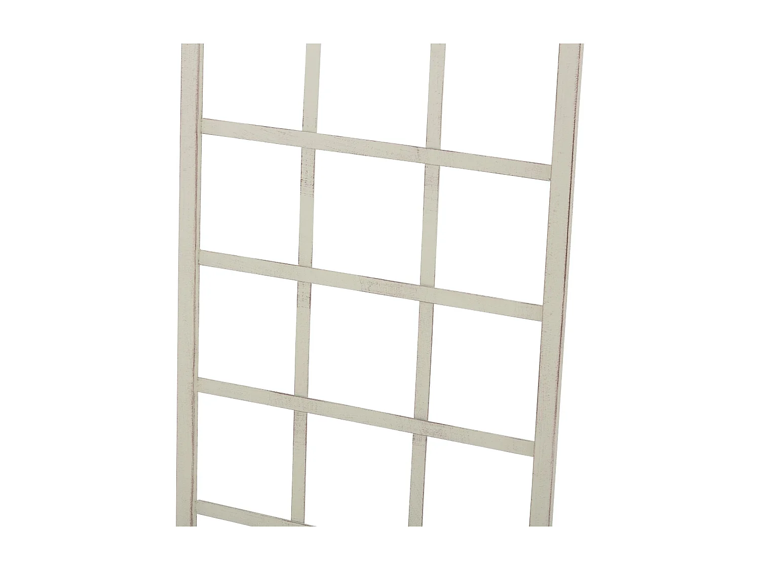 Set de 2 treillis métal crème 40 x 1 x 198 cm 10_0003849