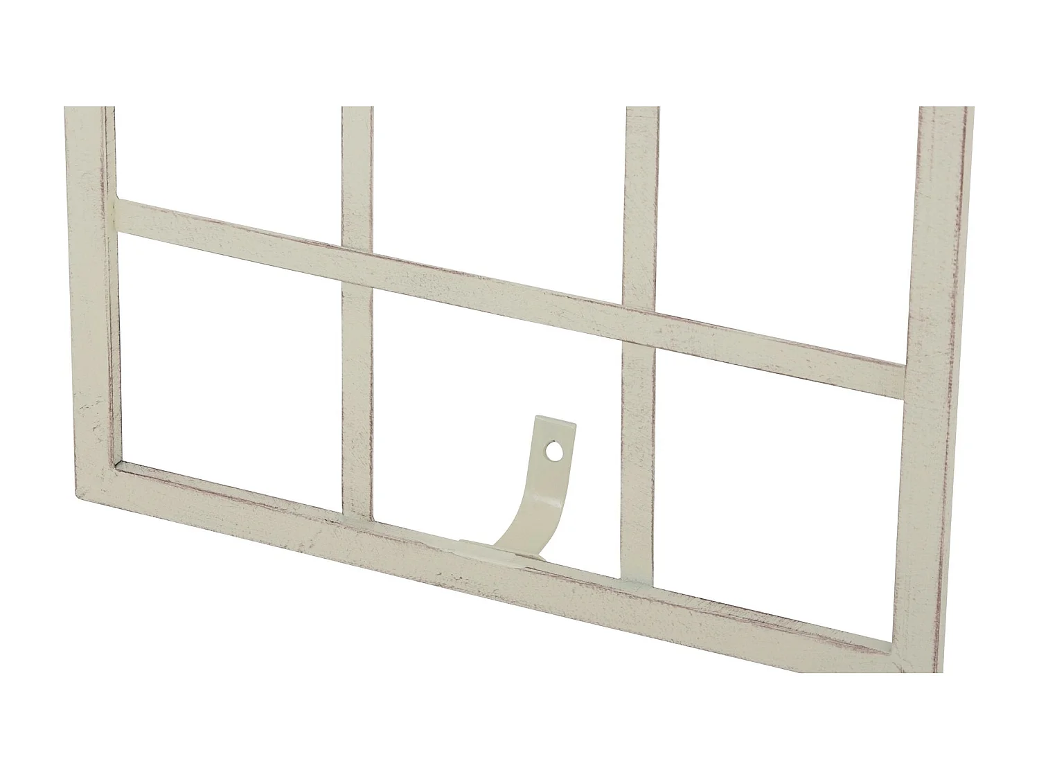 Set de 2 treillis métal crème 40 x 1 x 198 cm 10_0003849