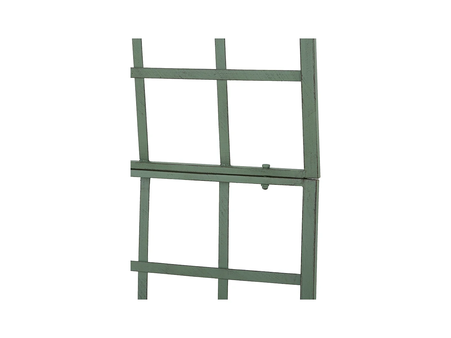 Set de 2 treillis métal argentée 40 x 1 x 198 cm 10_0003850