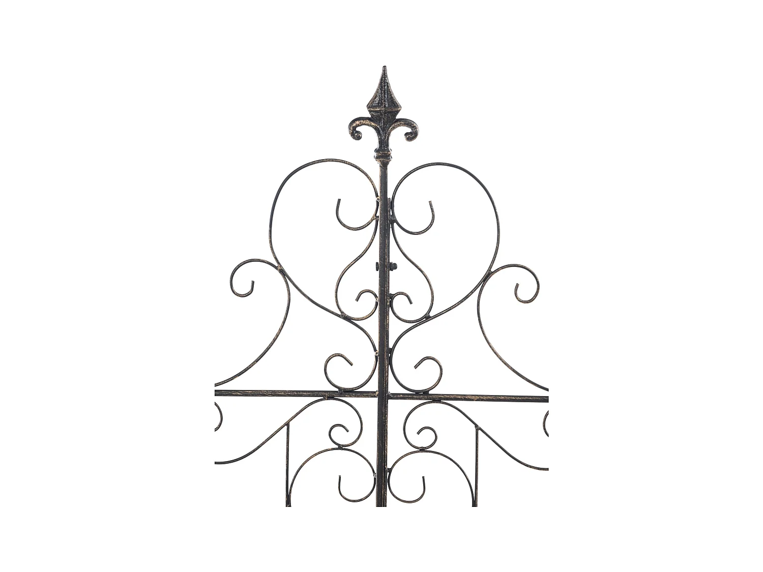 Lot de 2 treillis métal bronze 99 x 1 x 133 cm 10_0003838