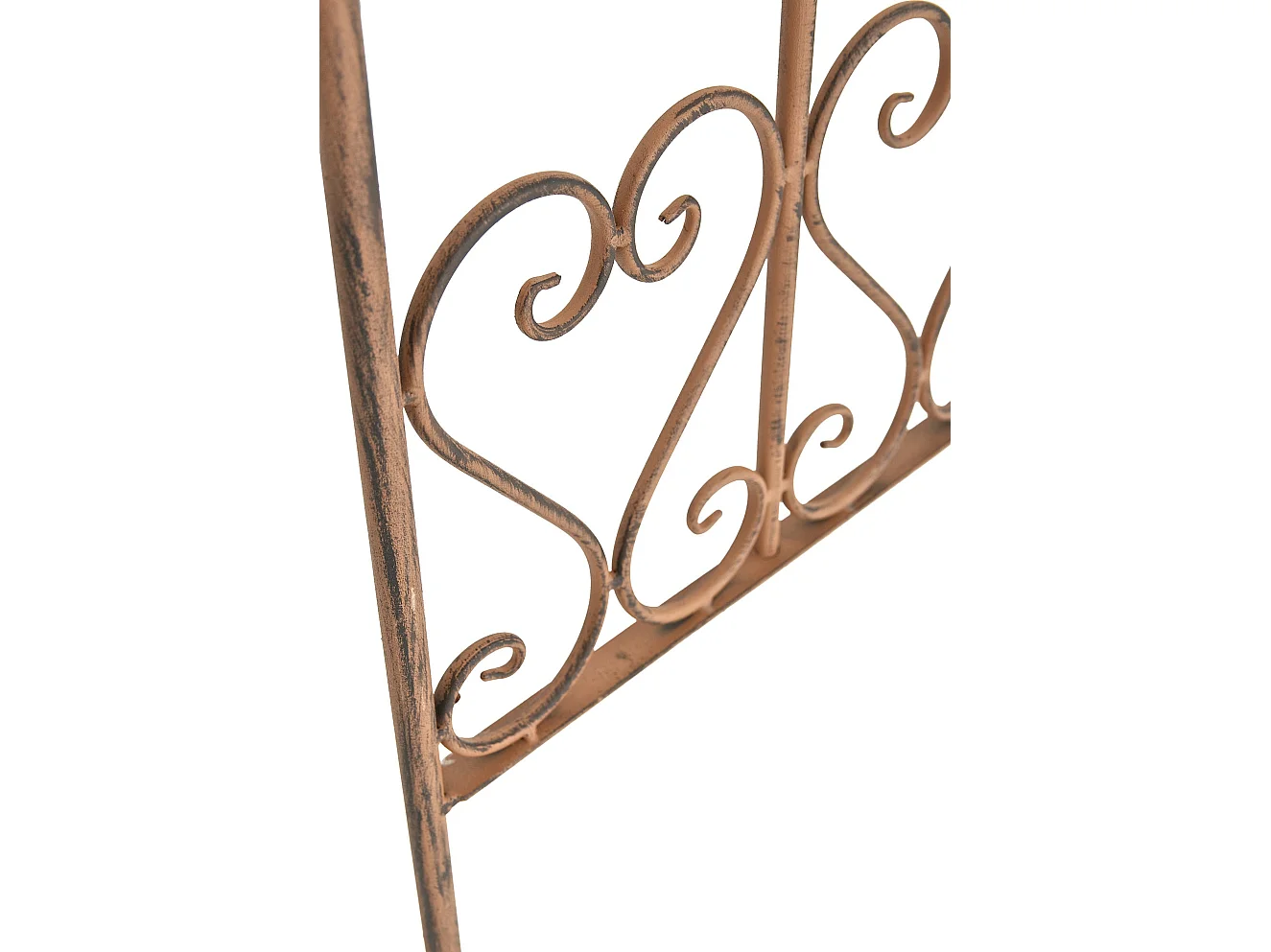 Treillis de jardin support métal marron 100 x 1.5 x 150 cm 10_0003879