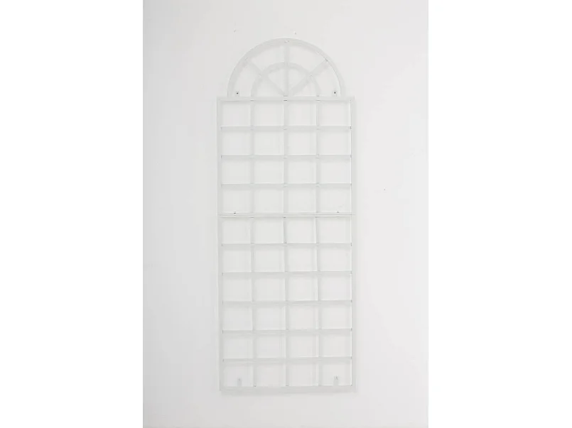 Treillage tuteur mural 180 métal blanche 70 x 1 x 180 cm 10_0003907