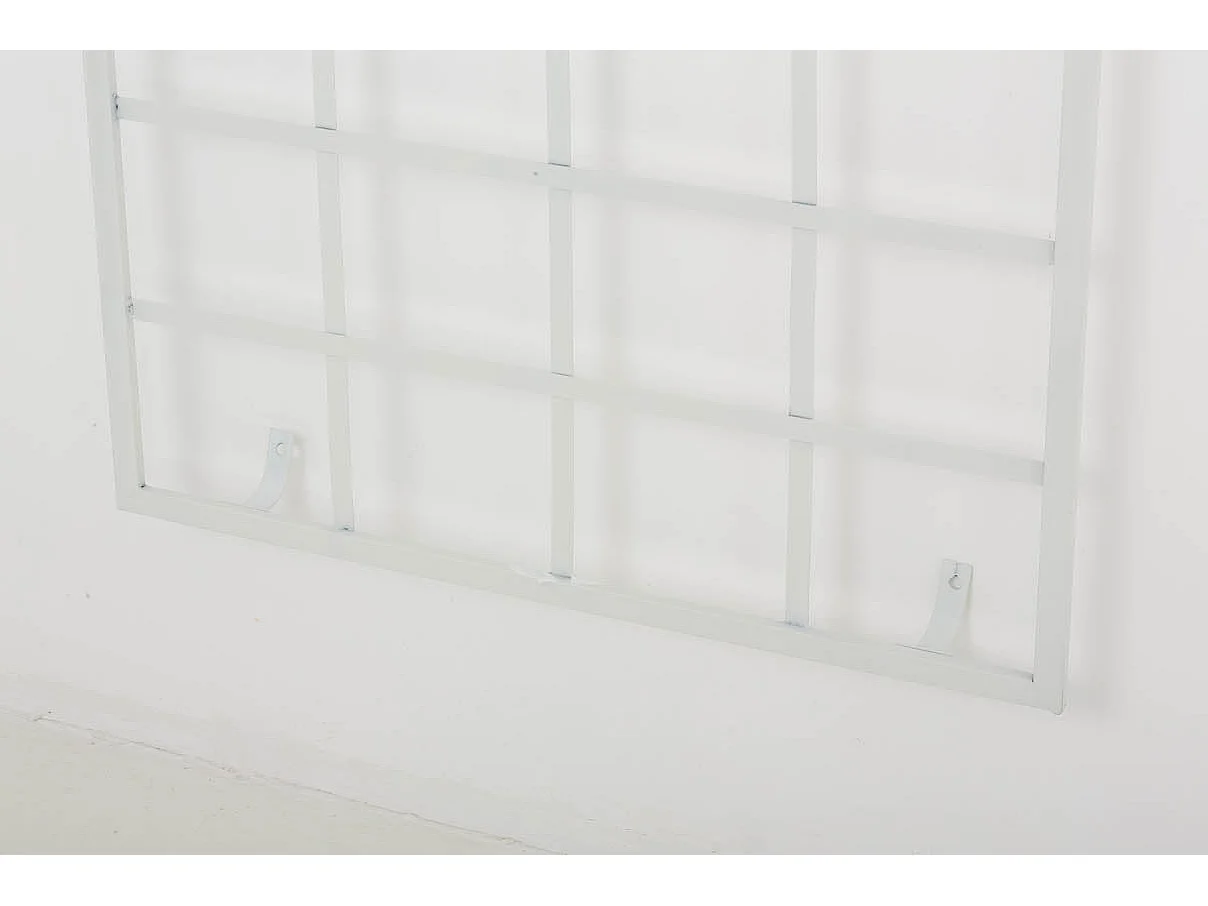 Treillage tuteur mural 180 métal blanche 70 x 1 x 180 cm 10_0003907