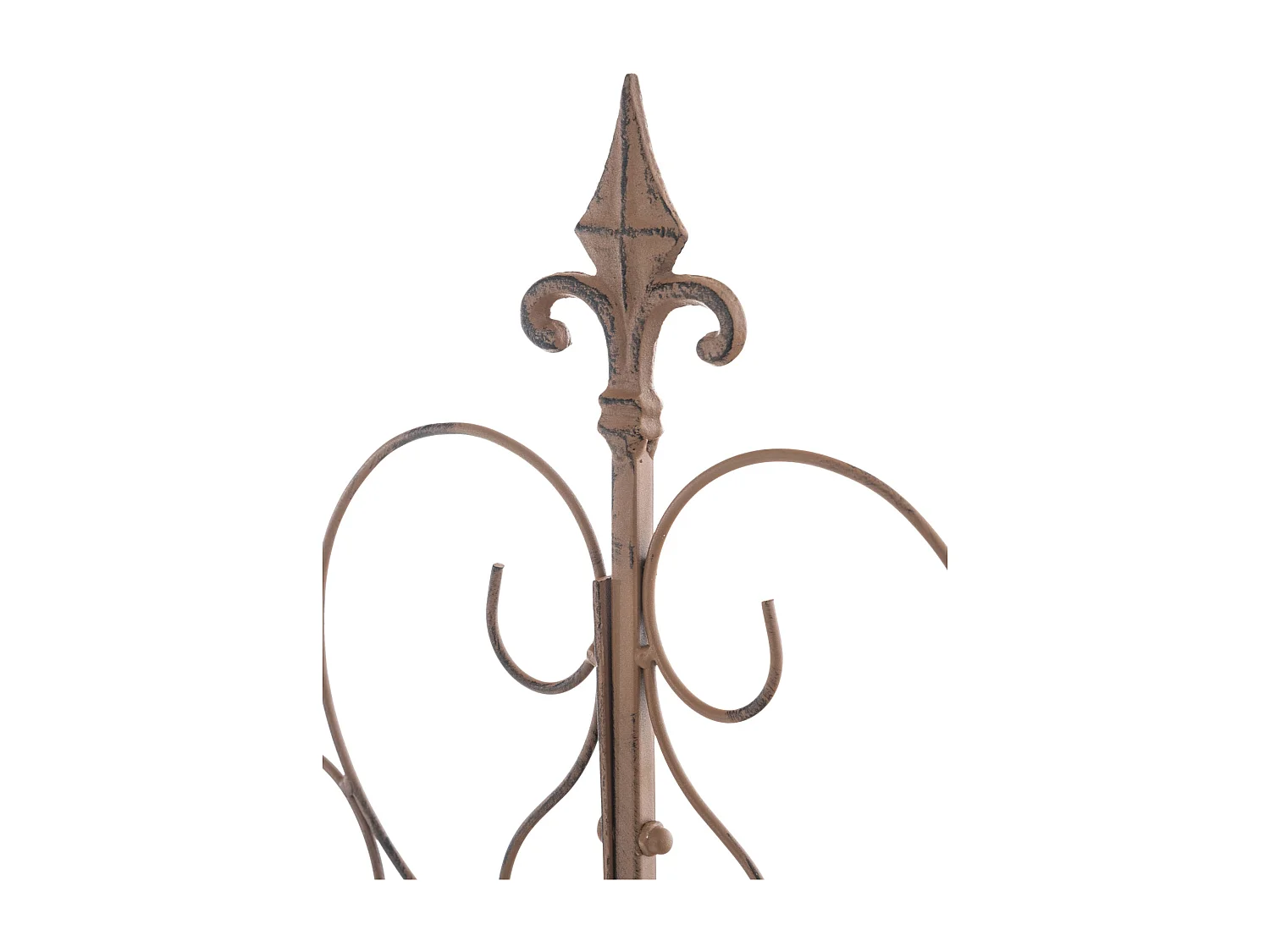 Lot de 2 treillis métal marron 99 x 1 x 133 cm 10_0003836