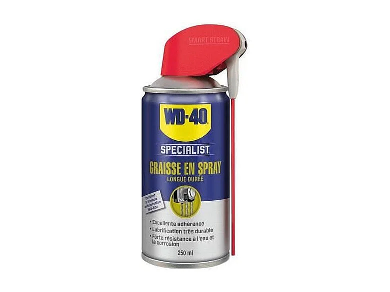 WD-40 SPECIALIST Graisse en Spray Longue Durée aérosol - 250 ml