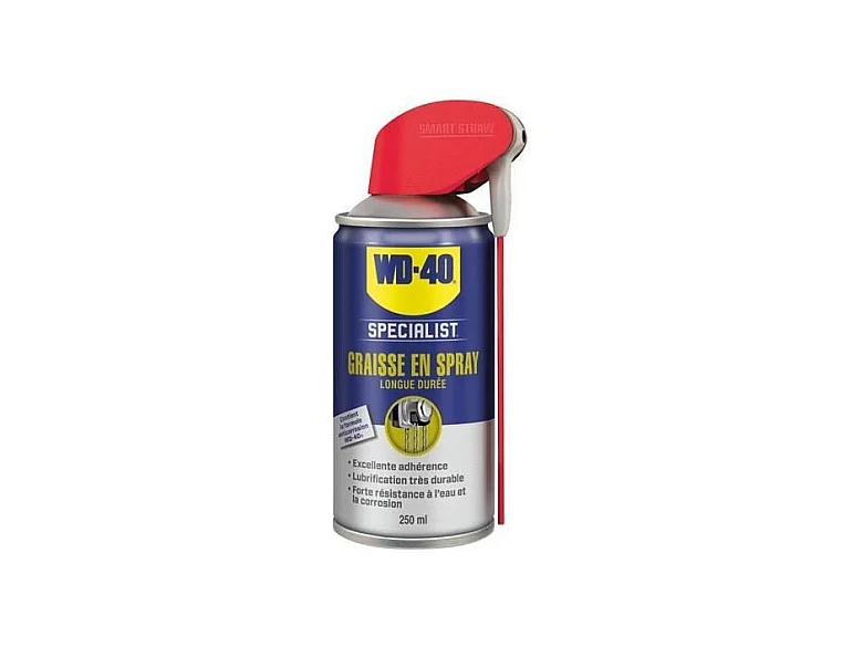 WD-40 SPECIALIST Graisse en Spray Longue Durée aérosol - 250 ml