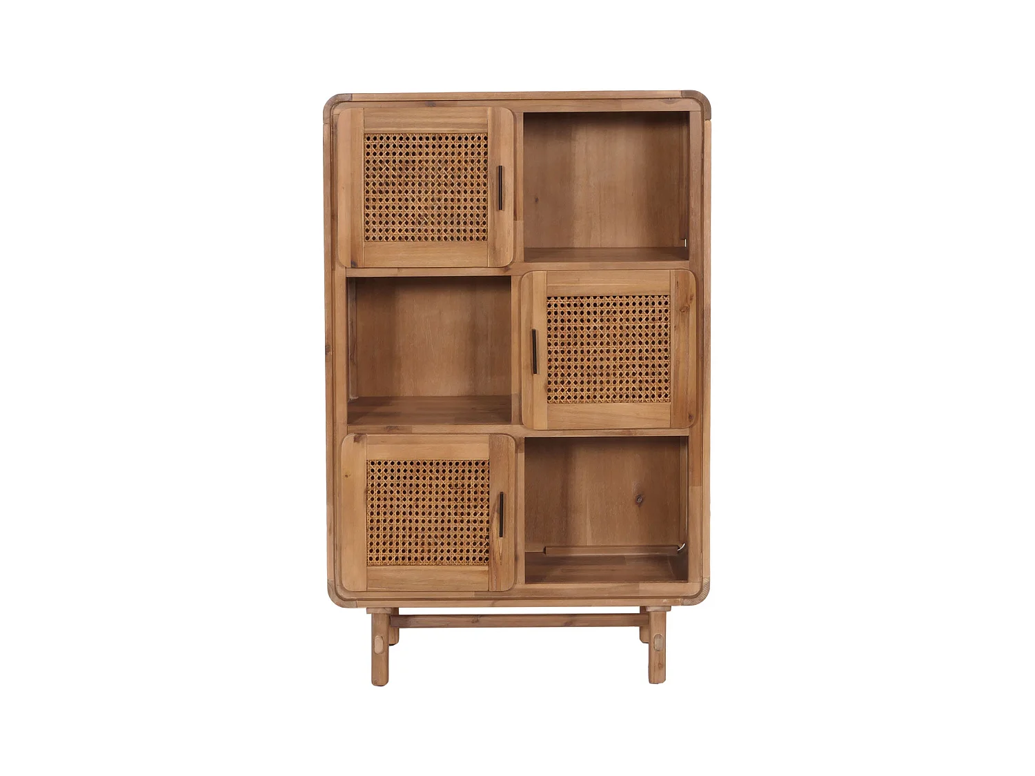 six compartiments de bois marron 97 x 42 x 127 cm 04_0005979