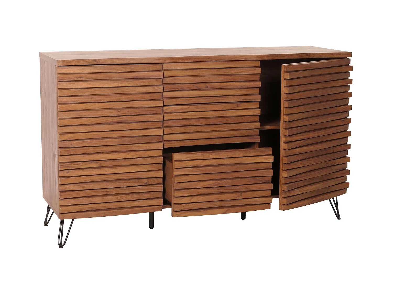 avec 2 portes marron 142 x 44 x 85 cm 04_0006000