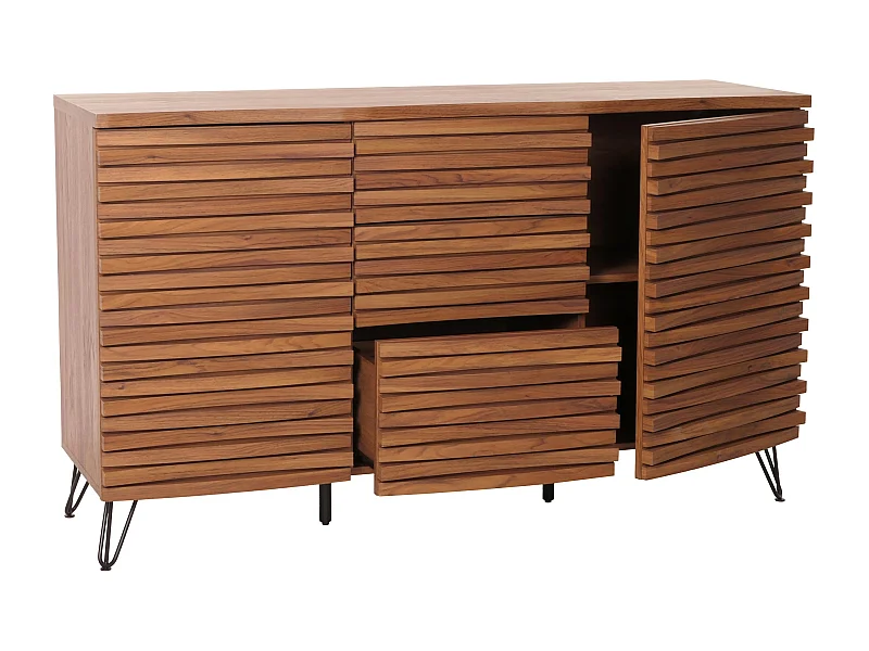 avec 2 portes marron 142 x 44 x 85 cm 04_0006000