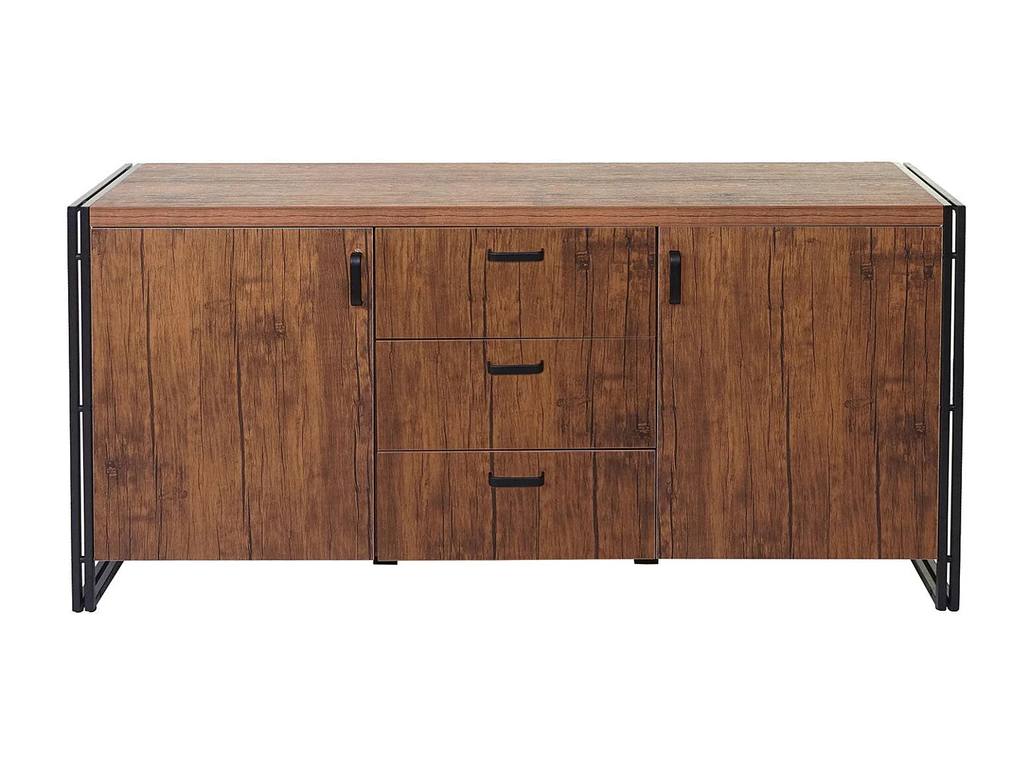 avec deux compartiments métal beige 160 x 40 x 80 cm 04_0005983