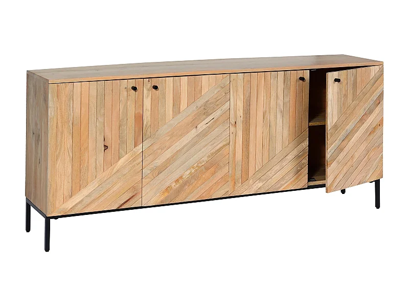 avec 4 portes bois marron 74 x 50 x 184 cm 04_0005990